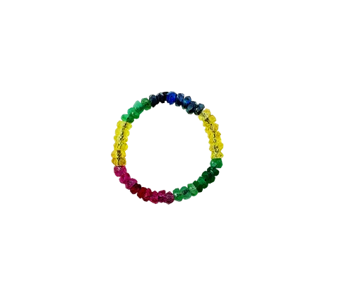 ZILIA Rayfield Emarald Ruby Sapphire Prsten