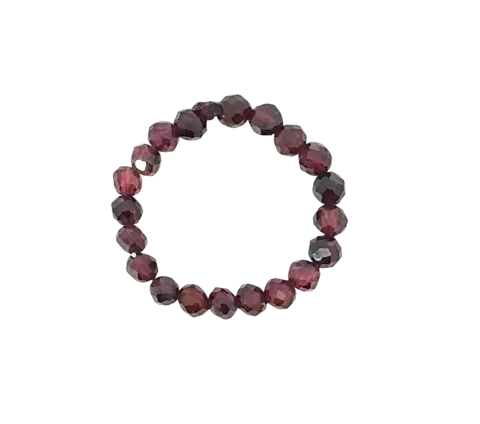 ZILIA Garnet Mineral Prsten